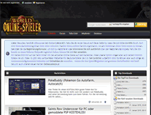 Tablet Screenshot of online-spieler.net